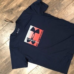 Under armour, size XXL, navy blue